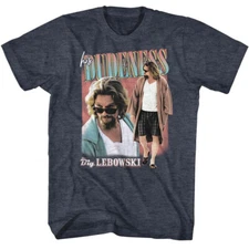 The Big Lebowski Movie His Dudeness Double Exposure Jeff Bridges Men's T Shirt