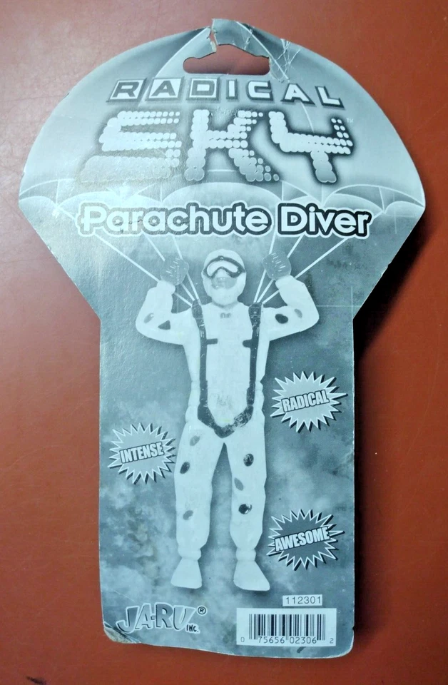 Figura de juguete Ja-Ru Radical Sky Parachute Diver 2012 NUEVA en mal embalaje Foto 2 de 4