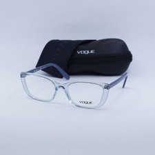 Vogue VO5217 2616 Transparent Azure 53mm Eyeglasses New Authentic
