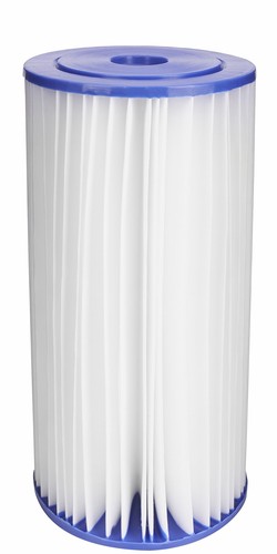EcoPure EPW4P Pleated Whole Home Replacement Water Filter-Universal Fits Most...