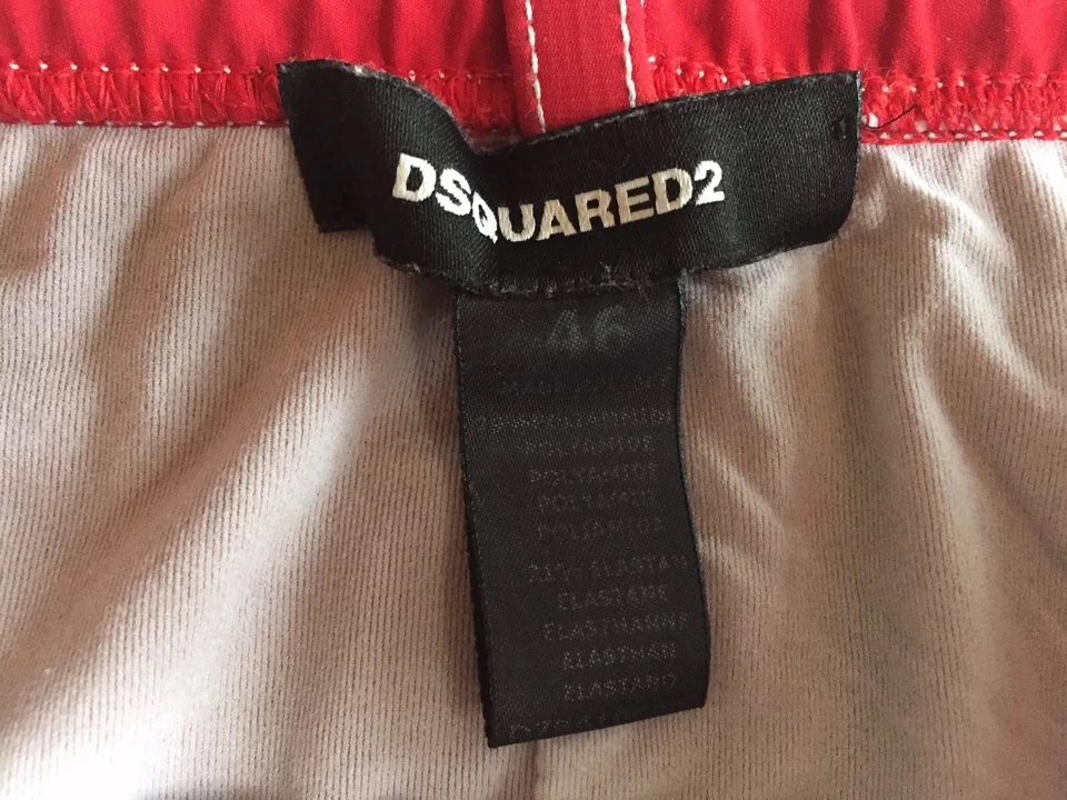 Dsquared2 Badehose Herren In Der Farbe Rot Größe 46 - Bild 2 von 3