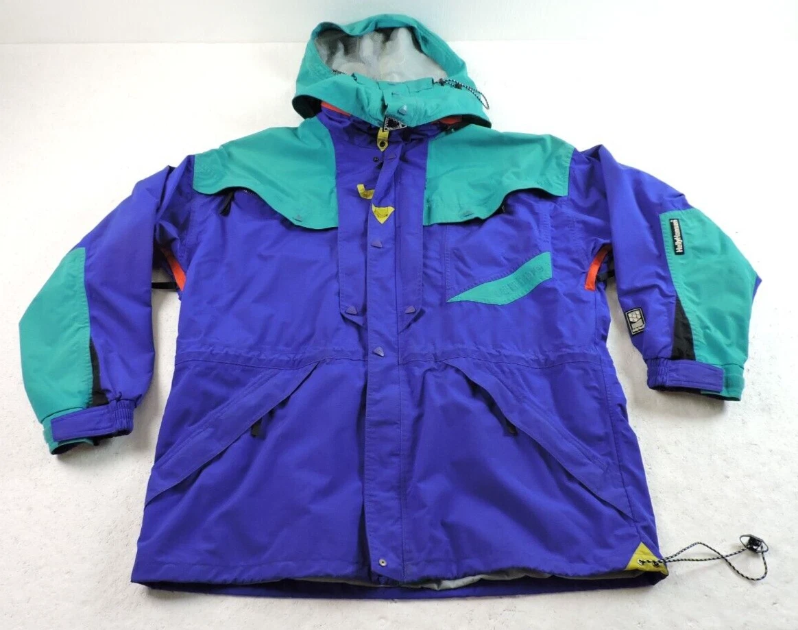 Helly Hansen Mens XL Helly Tech Ski Snowboard Nylon Parka Jacket