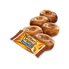 WERTHER's Original SUGAR FREE CARAMEL COFFEE HARD CANDY COFFEE FLAVOR-BULK VALUE