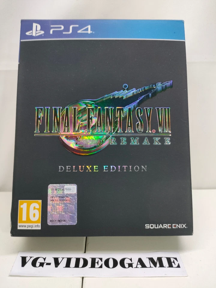 FINAL FANTASY  VII: REMAKE, DELUXE E DITION , PS4 USATO, foto 1 di 5