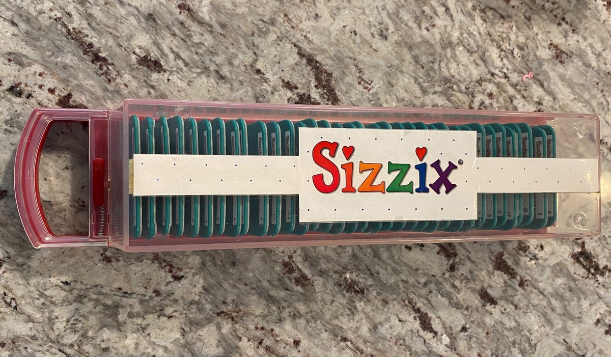 Pick Your Choice of ~ Sizzix Sizzlit ALPHABET Sets ~ 35 Die Cut