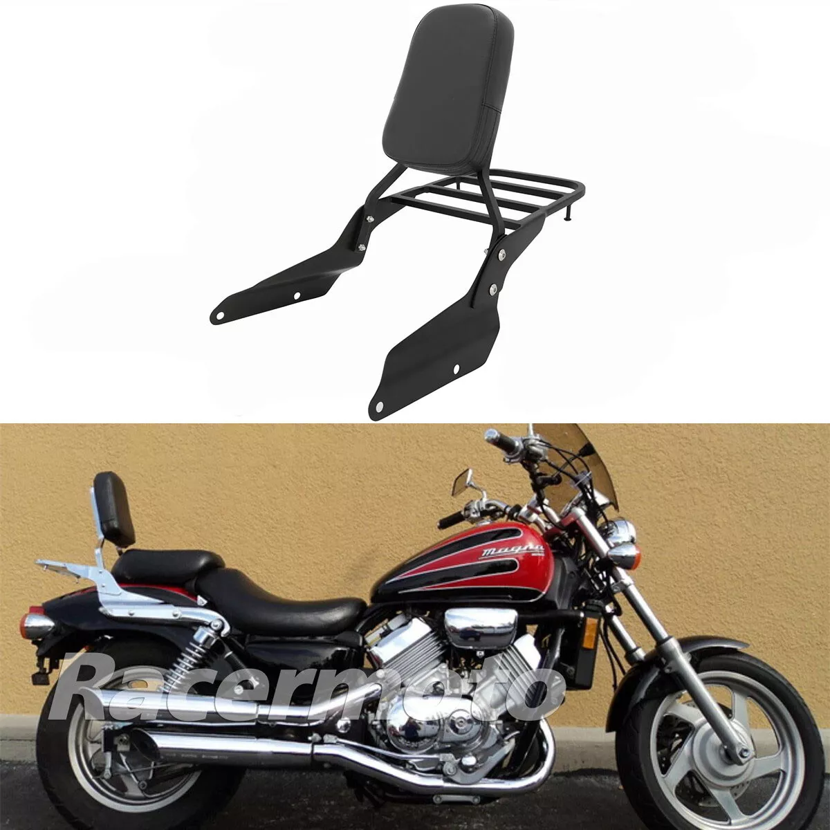 Honda magna on sale sissy bar