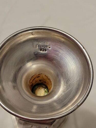 Juego de licor de whisky de plata esterlina, botella y tazas de 5 tiros, estilo granada de uva - Imagen 11 de 21