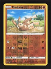 2020 Pokemon Mudbray 096/185 Vivid Voltage Reverse Holo Common