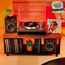 MGA's Miniverse Real Music Record Player Mini Collectibles Mini Playable Record