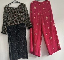 Indian Pakistani Two-Piece Designer Dress For Women’s Size Extra Small