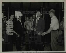 1946 Press Photo Bill Veeck at Turnpike - nef12576