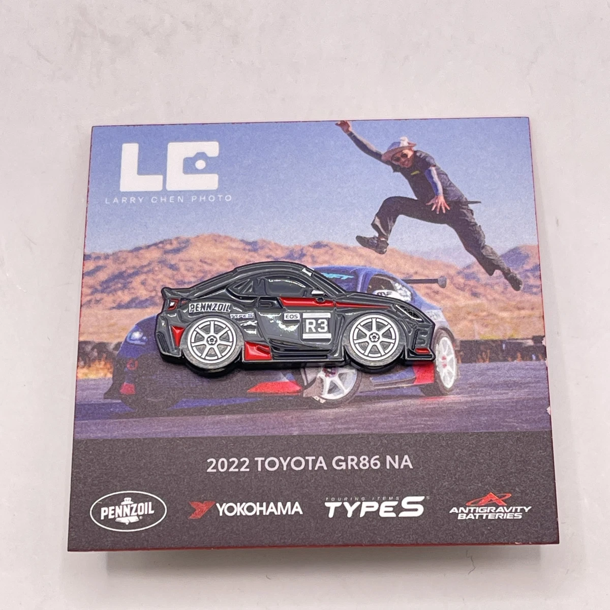 【レア】Nicotine  Mellow Day ニコチン サイン入り Leen Customs Larry Chen Toyota 2022 GR86 NA Limited Edition Enamel