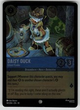 Daisy Duck Ghost Finder Cold Foil Common Whispers in the Well 141/204 Lorcana NM