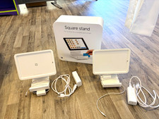 Square Stand iPad POS Terminal Stand, Wired w/ Lightning Adapter  Power Supply