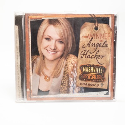 The Winner is Angela Hacker Nashville Star Season 6 (CD) 2+ Ship FREE