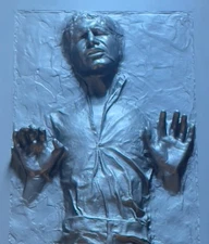 Accurate Life Size Han Solo in Carbonite Kit, Star Wars 1:1 Scale Movie Prop