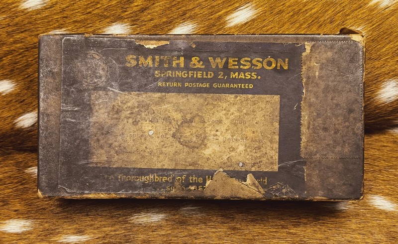 Vintage Smith & Wesson Parts Box – Springfield 2, Mass. – Box Only