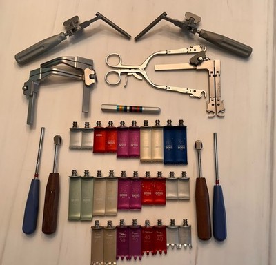 Shadow Line and Boss Anterior Cervical Retractor and Distractor Set