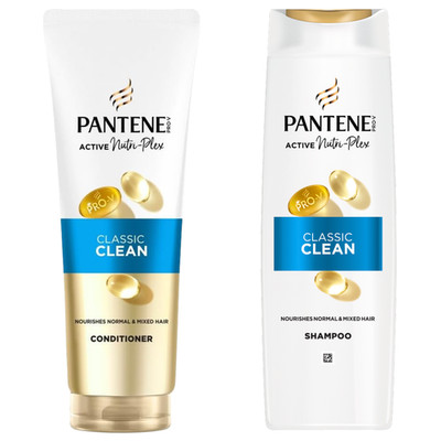 Pantene Classic Clean Shampoo & Conditioner Bundle
