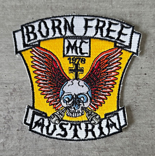 MC PATCHES AUFNÄHER ROCKER KUTTE