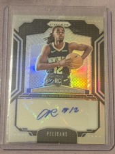 2024-25 Panini Prizm Antonio Reeves Silver Rookie Penmanship AUTO #RPE-ARV