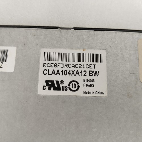 10.4 inch CD Screen Display Panel for CPT CLAA104XA02CW 500:1 With WLED No touch - Picture 3 of 5