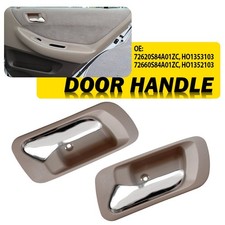 Beige Rear Leftright Interior Door Handle For 1998-2002 Honda Accord Dx Ex Lx