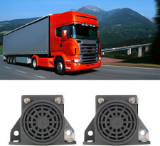 Truck Back-Up Alarm, 110DB, Waterproof and Dustproof, Nylon Material, 2-Pack, Re