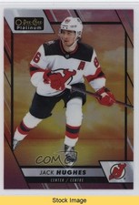 2023-24 O-Pee-Chee Platinum Sunset Jack Hughes #10 READ 5ya
