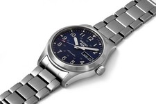 Seiko 5 Sports Gents Automatic Watch Blue Dial Silver Bracelet SRPG29K1 2