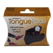 Ralyn Shoe Tongue Pads 2 Pairs - Self-Adhesive Cushion Inserts for Loose Shoes