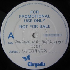 Ultravox - Dancing With Tears In My Eyes (Special Re-Mix) - UK Promo 12" Viny...