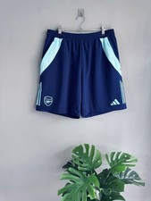 Adidas FC Arsenal London 2024/25 Men's Training Downtime Shorts, Size L, IT2202