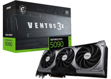 MSI GeForce RTX 5090 VENTUS 3X OC 32GB GDDR7 PCIe 5.0 Graphics Card   Warranty