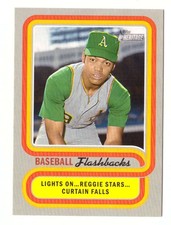 2019 Topps Heritage Baseball Flashbacks - OAKLAND As