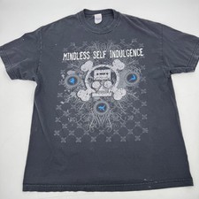 Mindless Self Indulgence T-Shirt Mens XL MSI Band Tee USA Made Vintage Y2K