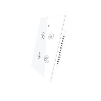 MOES WiFi Smart Ceiling Fan Light Wall Switch, Smart Life/Tuya APP Remote