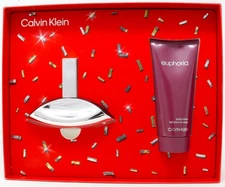 Calvin Klein Euphoria 2pc Gift Set For Women50ml EDP + 100ml Body Lotion