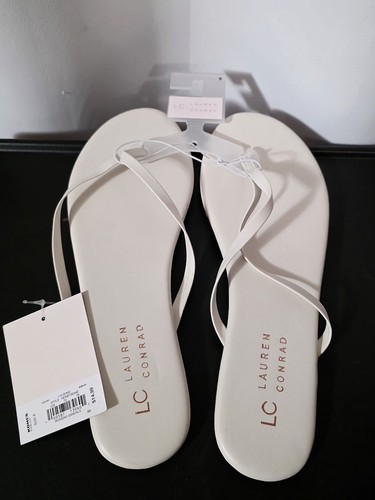 LC Lauren Conrad Honey 2 Women's Flip Flop Sandals, Size 8. - Picture 1 of 3
