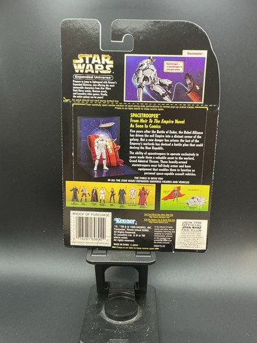 STAR WARS EXPANDED UNIVERSE SPACETROOPER W/ 3-D PLAY SCENE KENNER COLLECTION NEW - Picture 2 of 2