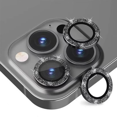 Rose Gold Aluminum Camera Lens Protector Ring for iPhone 16 15 14 13 12 11 New