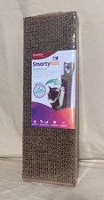 SmartyKat Scratch Up Corrugated Hanging Cat Scratcher Catnip Infusion Brown (1)