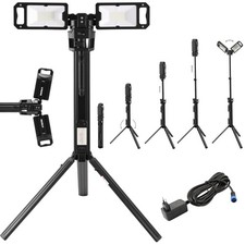 TECPO DUO LED BAUSTRAHLER 5000 LUMEN KABELLOS...