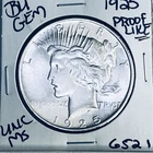 1925 P BU GEM PEACE SILVER DOLLAR UNC MS+++ U.S. MINT RARE COIN 6521