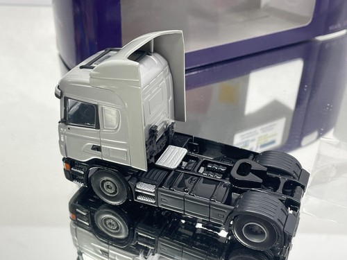 LION TOYS SCANIA R470 TRACTOR TRUCK -SILVER MET. 1:50- GOOD IN BOX - Picture 6 of 9