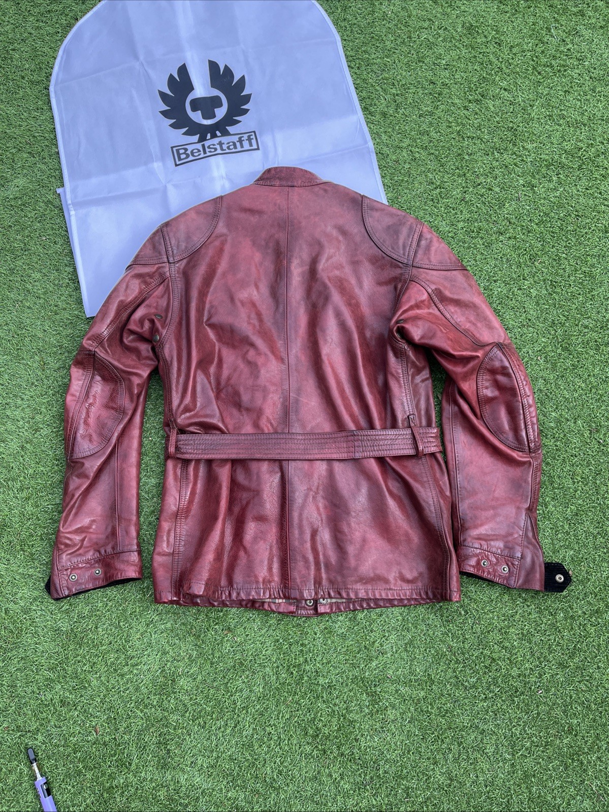 BELSTAFF PANTHER 1966 JACKET RARE OXBLOOD SMALL MEDIUM TRIALMASTER  RRP£1345 image 8