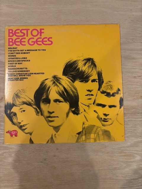 Bee Gees – Best Of Bee Gees - Vinyl Lp Black So874 Rso 1973 - Vg+ -