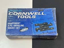 Cornwell Cbp3ikdl4st 4pc Bluepower 12 Drive Universal Driveline Socket Set Cornwell Cbp3ikdl4st 4pc Bluepower 12 Drive Universal Driveline Socket Set