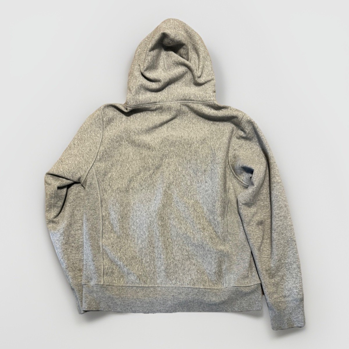 Supreme Hoodie Sweatshirt Blue Bandana Box Logo Gray Size SMALL