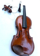 14" Wilhelm Duerer 23" Scroll to Bottom 4/4 Violin Eisleben, Germany-1902
